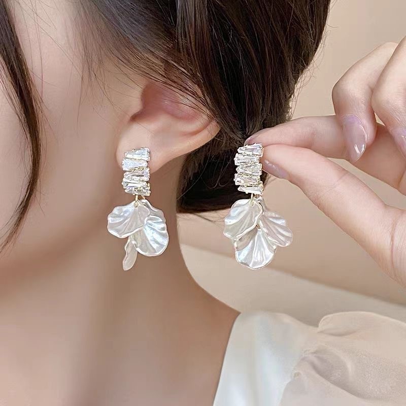【COD】Anting emas untuk wanita, anting mewah dan indah