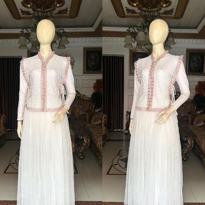 Promo Narumi Vest Set - Set Blazer Wanita - Vest Outer Set - Setelan Rok Wanita - Vest Wanita - One 