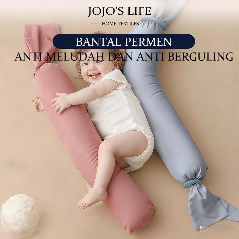 Bantal Bayi Anti Muntah & Balik - Bantal Guling Penenang Tidur, Antibakteri, Terbaik
