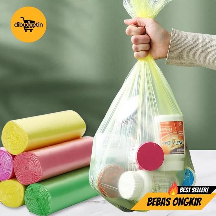 WALTER- TaffPACK Kantong Plastik Sampah Disposable Bag 5 Roll - LKL-001