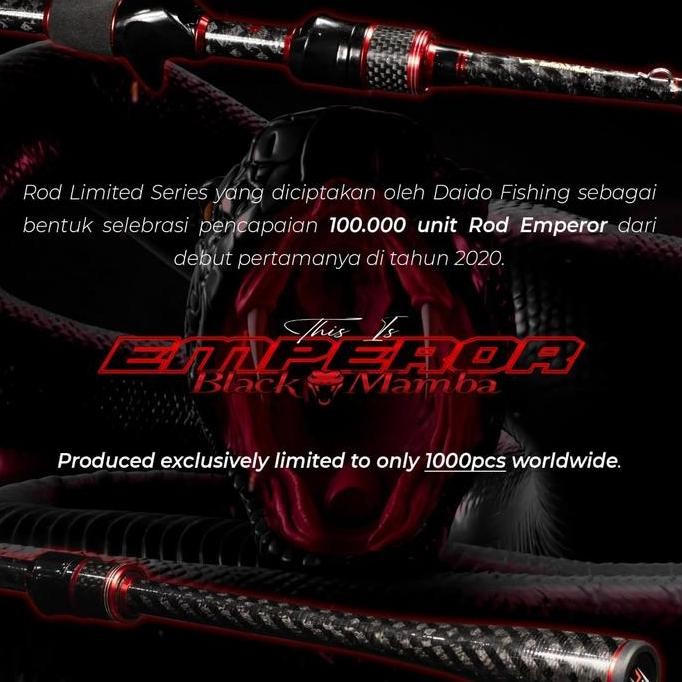 Joran Spinning UL Daido Emperor Black Mamba Limited Edition