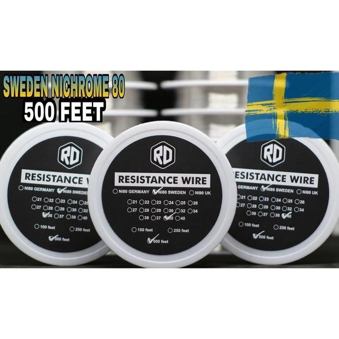 NI80 SANDVIK SWEDEN AWG 36 37 38 40 500 FT FEET