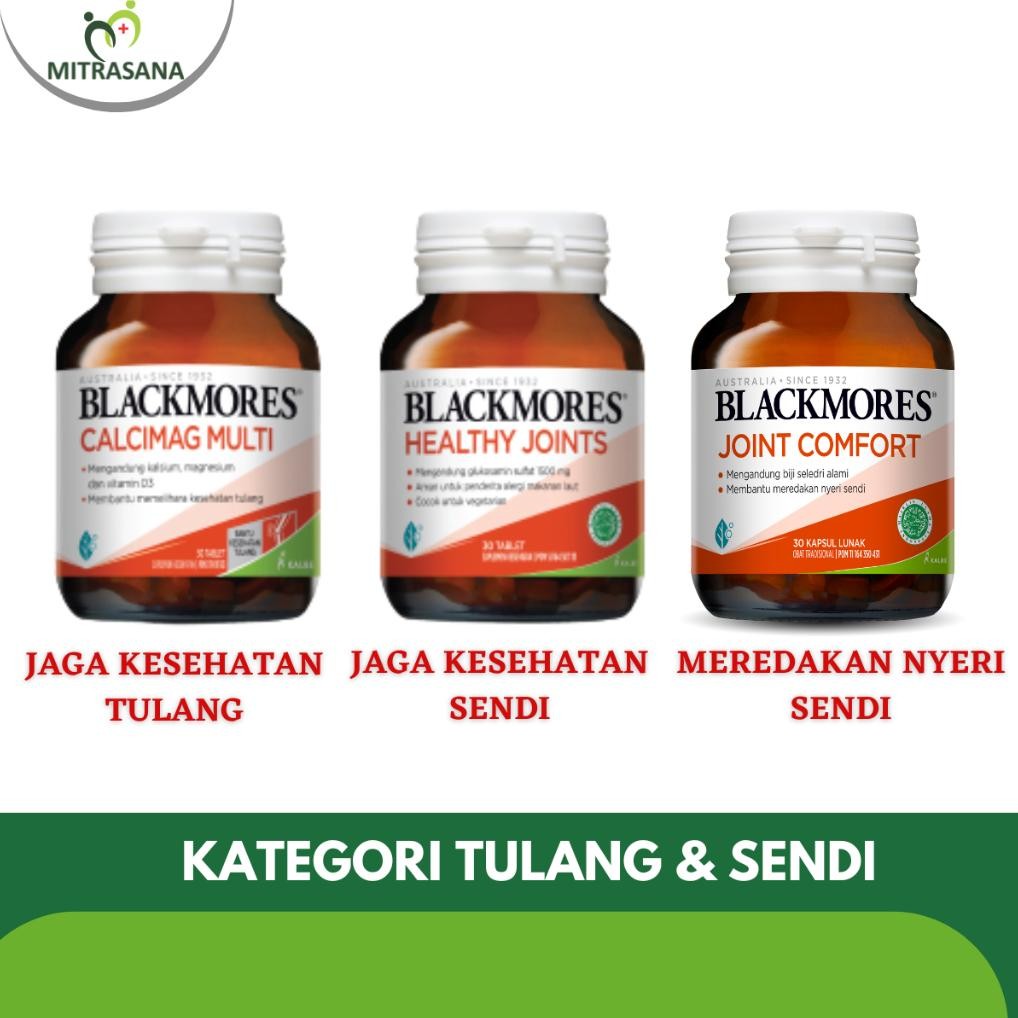 Blackmores Healthy Joints Glucosamine Sulfate 1500 Mg 30 Tablet Original