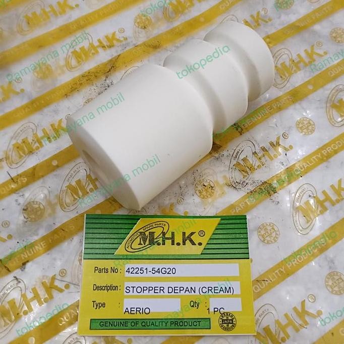 Stopper Stoper Depan Boot Shock Bumper Bemper( Cream )  Aerio Rh415 Premium