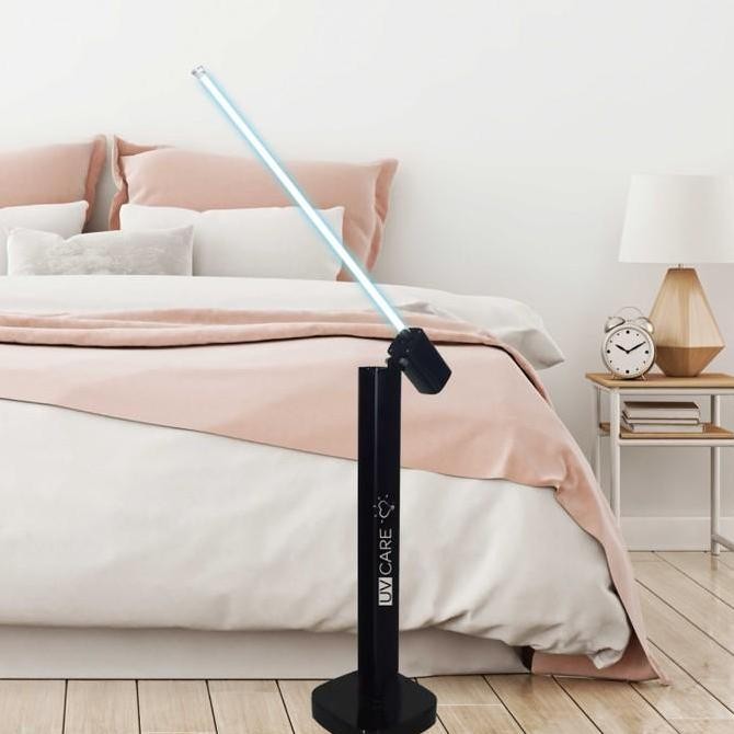 TERBARU - UV Care - Ultra Germ Zapper (BLACK WITH SENSOR)