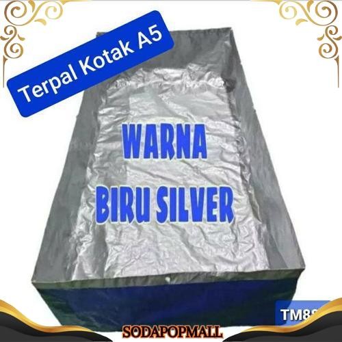 Termurah TERPAL KOLAM IKAN  A5 1x0,50x0,25/TERPAL KOLAM KOTAK/Terpal ikan/Terpal mini