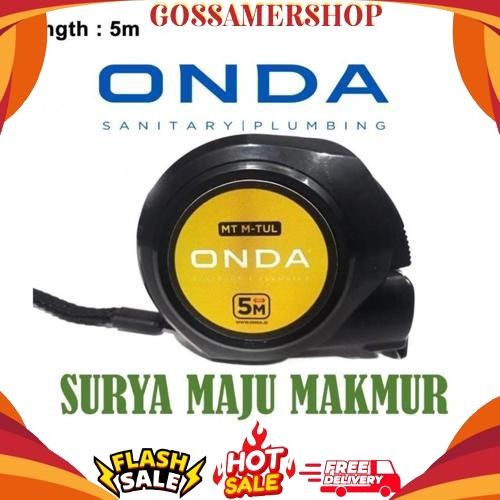Terlaris Meteran Otomatis ONDA MT M-TUL 5 Meter Ukur MT M-TUL 5 M / Meter
