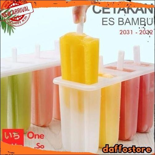 HotSale Cetakan es krim - Cetakan plastik loly 12 Slot, Jual Cetakan Es Krim