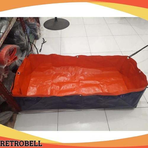 GROSIR TERPAL KOLAM IKAN A5 1x0,50x0,25/Terpal ikan cupang/Terpal kolam ikan