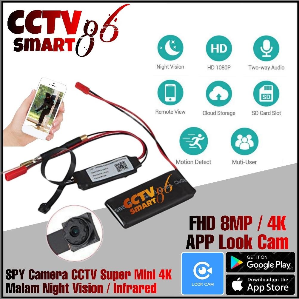 Mini Spy Camera Wireless 1080P 4K Full HD P2P ORIGINAL - SPY CAM KECIL WIRELESS - IP JARUM CAMERA SU