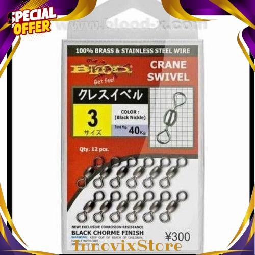 GROSIR BLOOD CRANE SWIVEL (STAINLESS STEEL)