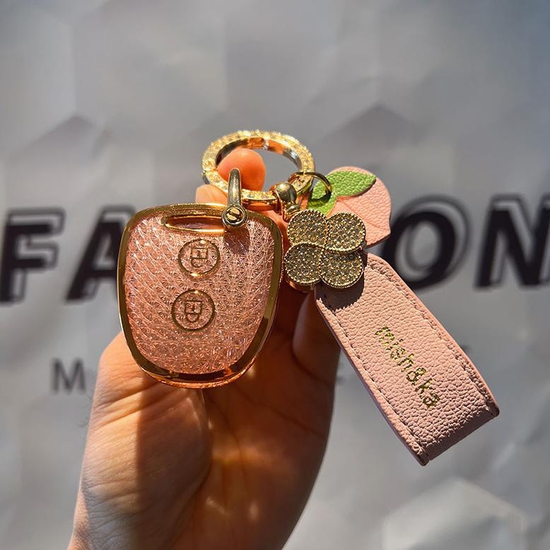 Bling TPU Cover Key Case Kunci Mobil Untuk Toyota Ayla 2025 Ayla 2024 Agya Ayla 2023 Calya/Grand Ava