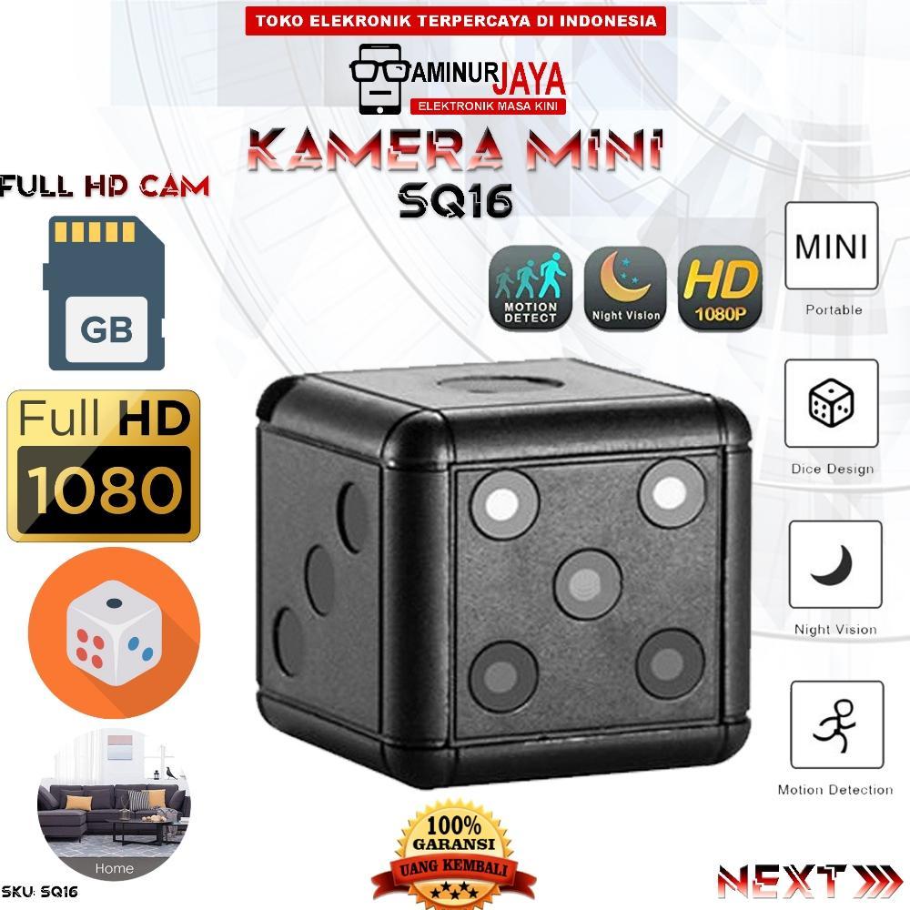 Spy IP Camera Kecil Unik Model Dadu SQ16 Kamera Full HD 1080P Hidden Cam Pengintai Pengawas Sistem K