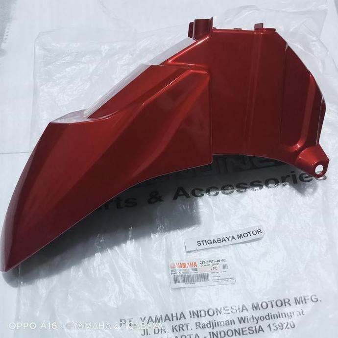 spakbor depan xeon gt 125 slebor depan Xeon rc warna merah original