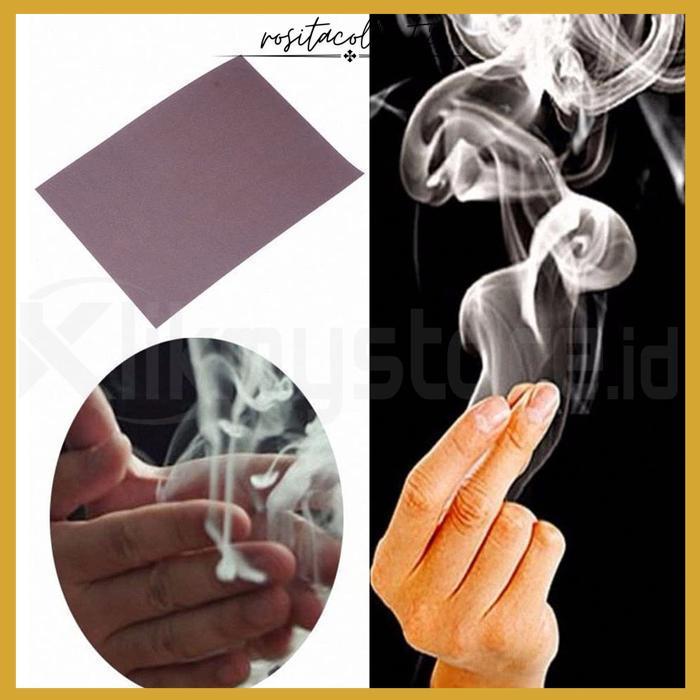 FINGER SMOKE MAGIC TRIK SULAP JARI KELUAR ASAP MAINAN AJAIB MISTIS TOY BY ROSITA COLLECT DUA