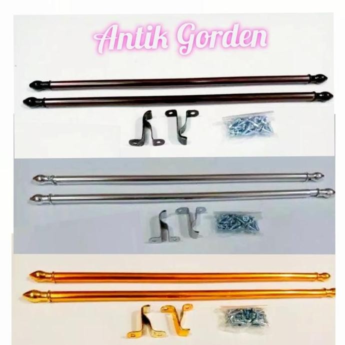 besi stik Gorden jendela pita kupu-kupu