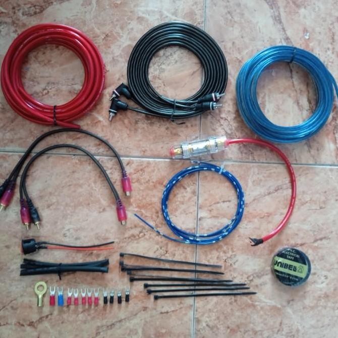 Paket Lengkap Kabel Audio Mobil Full set / Instalasi Sound