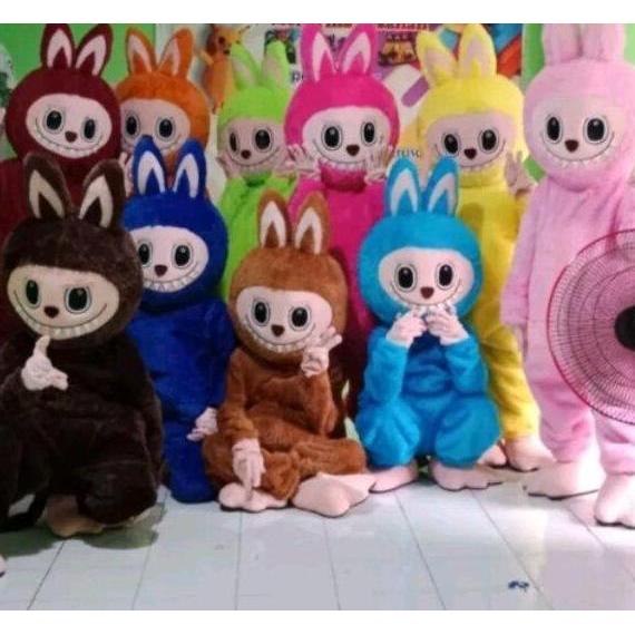 Kostum Labubu Kostum Kostum badut Labubu kostum badut kostum badut anak kostum karakter kostum karak