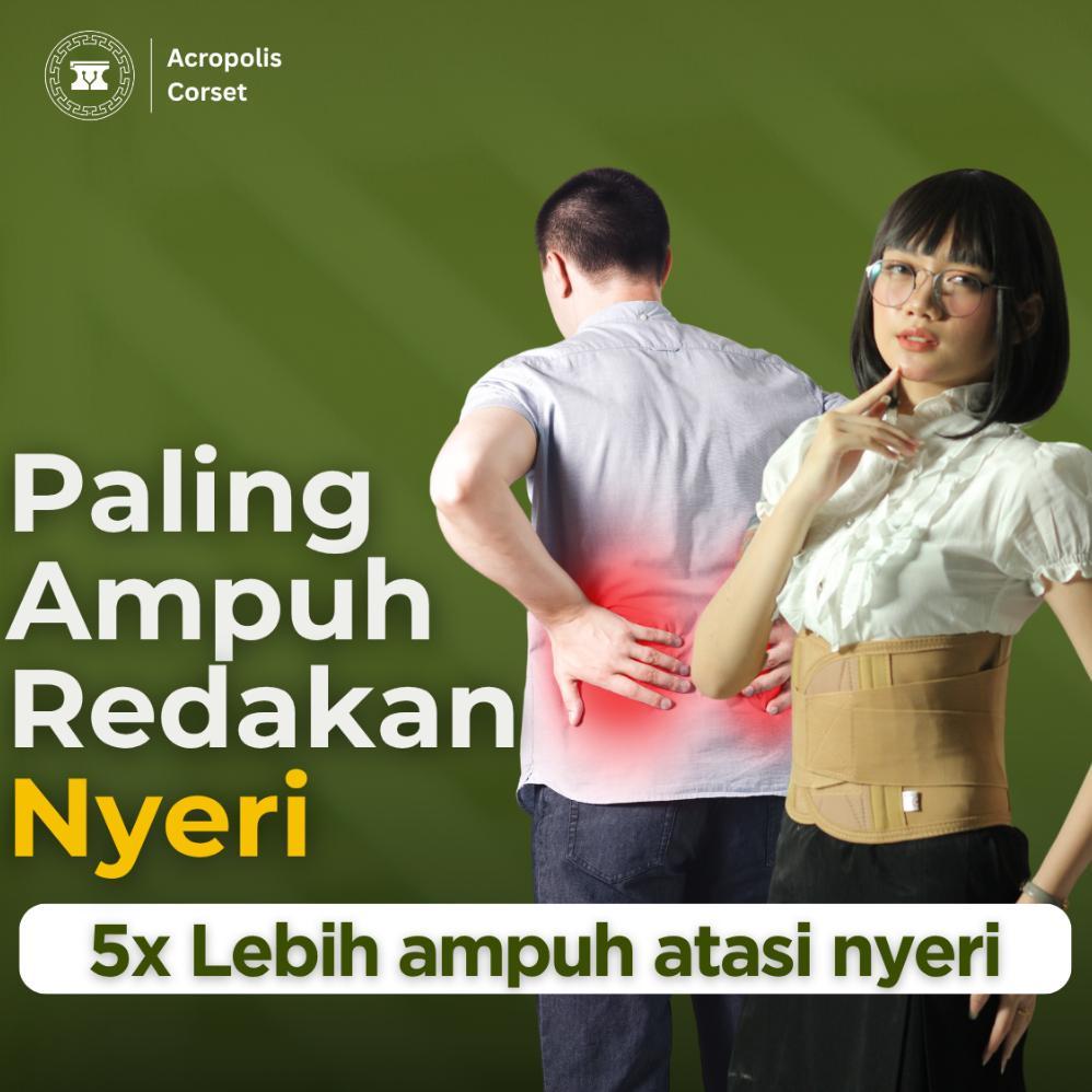 Korset nyeri pinggang / Korset Sakit Pinggang / Korset Hnp / Korset LBP / Korset Kesehatan Ortopedi 