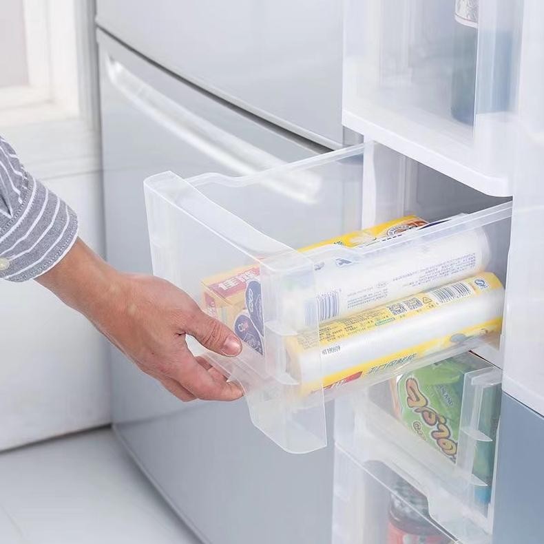 Buruan Beli Pilih Lokal Transparent Rak Penyimpanan / Rak Dapur / Rak Susun / Rak Plastik / Kabinet 