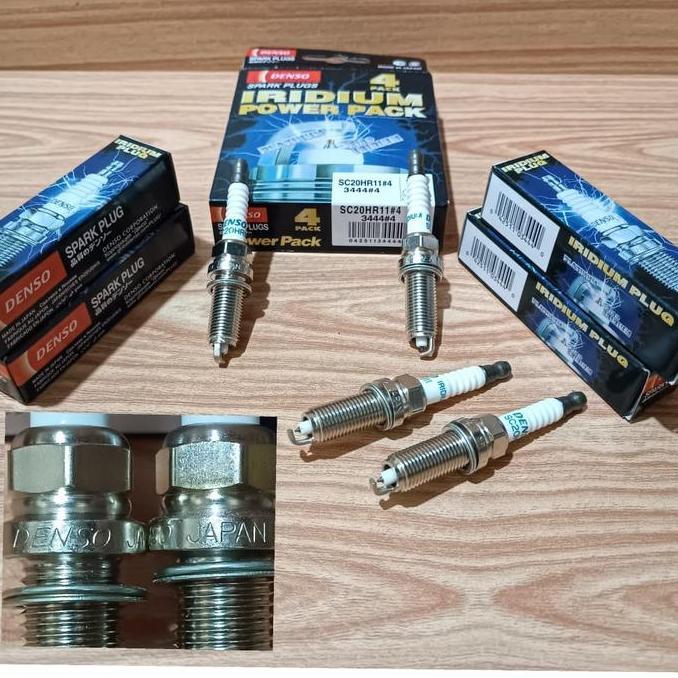 Busi Iridium Power Denso Livina Evalia Latio 1Set (4Pcs) Terbaik
