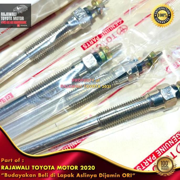 Pemanas Busi Glow Plug Fortuner Innova Hilux & Hiace 2005-2015 Diesel Baru