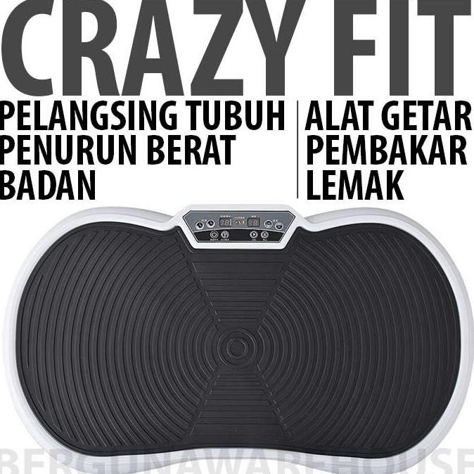 Premium Crazy Fit Alat Fitness Getar Lejel Vibe Tone Promo