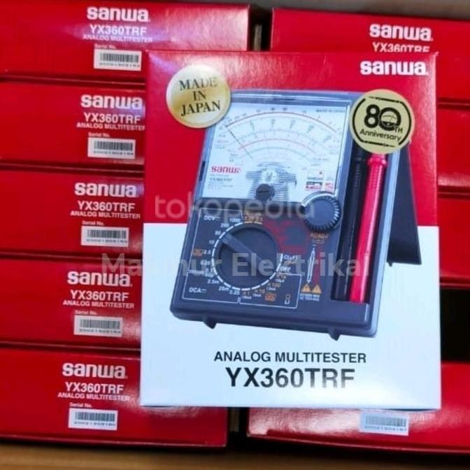 SANWA YX360TRF Avometer Multimeter Multitester Analog Baru & Original