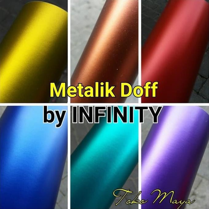 Stiker / Skotlet Metalik Doff INFINITY AS
