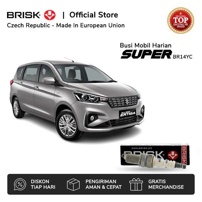 Busi Mobil Suzuki All New Ertiga Brisk Super Br14Yc Premium