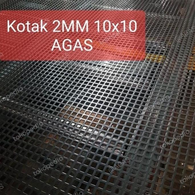 Plat Lubang Perforated Kotak Besi Uk 120X240 Cm Varian Baru