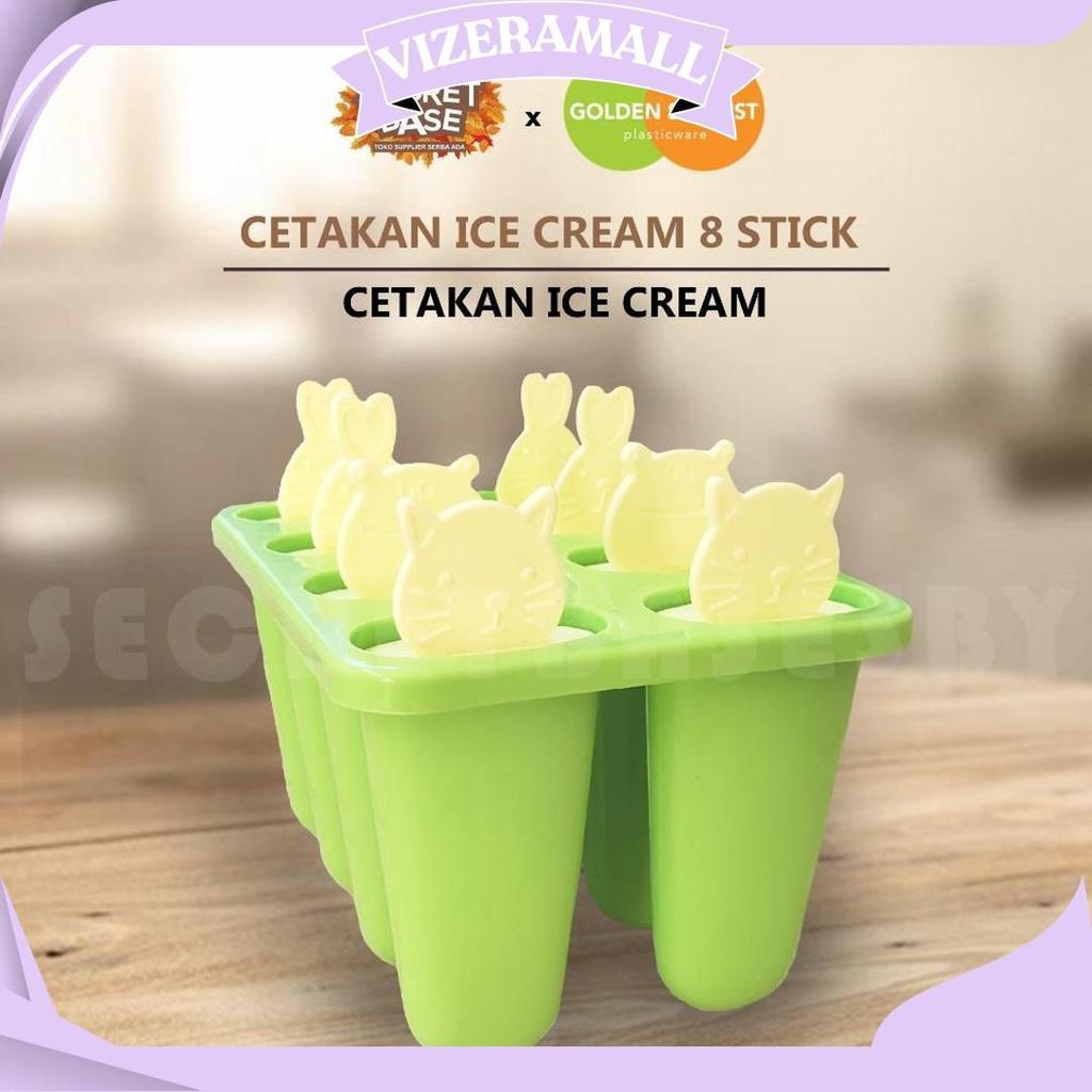 Cetakan Stik Es Krim - Isi 8 / Cetakan Es Krim / Cetakan Es Loli Sale