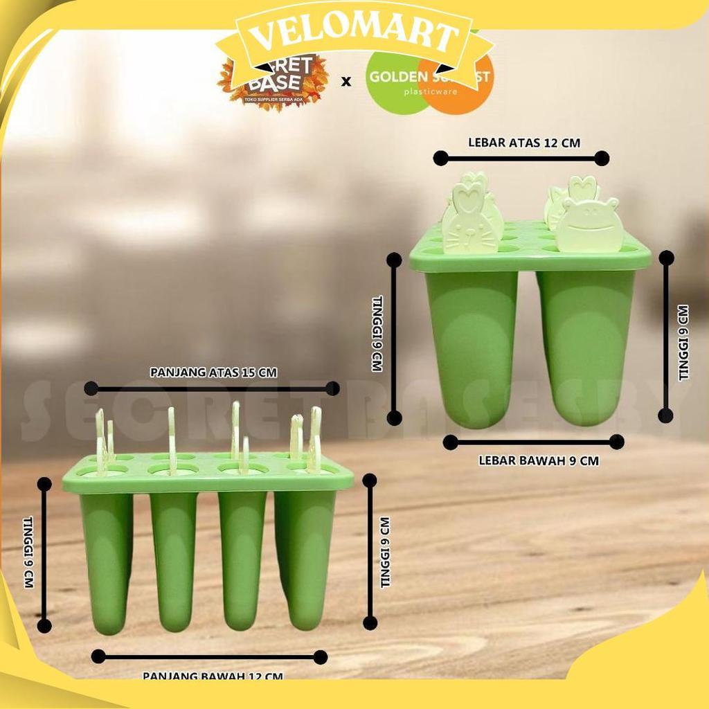 Cetakan Stik Es Krim - Isi 8 / Cetakan Es Krim / Cetakan Es Loli Sale