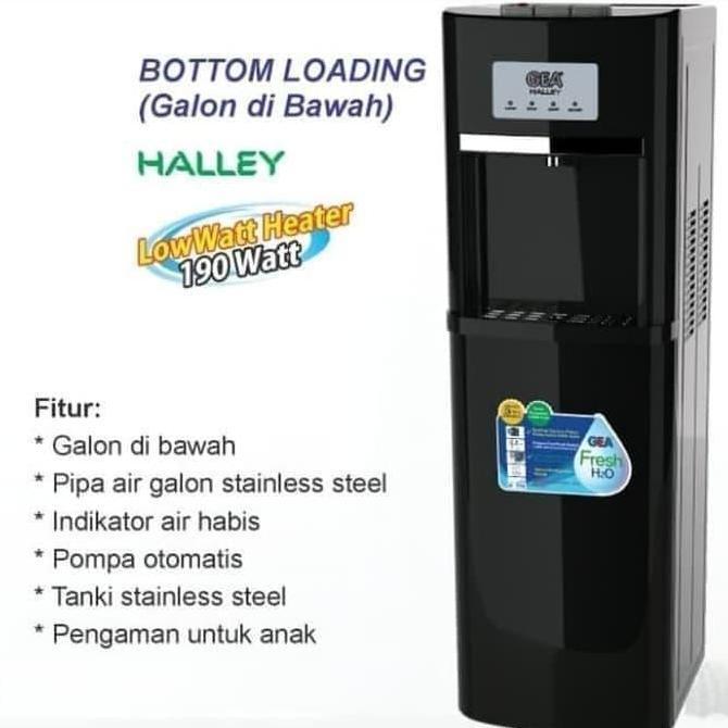 DISPENSER GALON BAWAH GEA HALLEY 3 KERAN