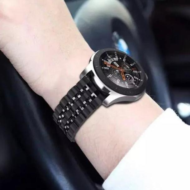 DT100 }} STAINLESS STEEL 7 BEADS STRAP WATCH TALI JAM SAMSUNG GALAXY WATCH 46MM