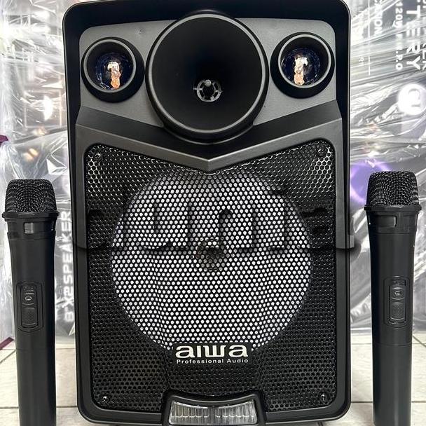 Speaker Portable Wireless Aiwa 238 O 8 Inch Bluetooth Meeting Audio