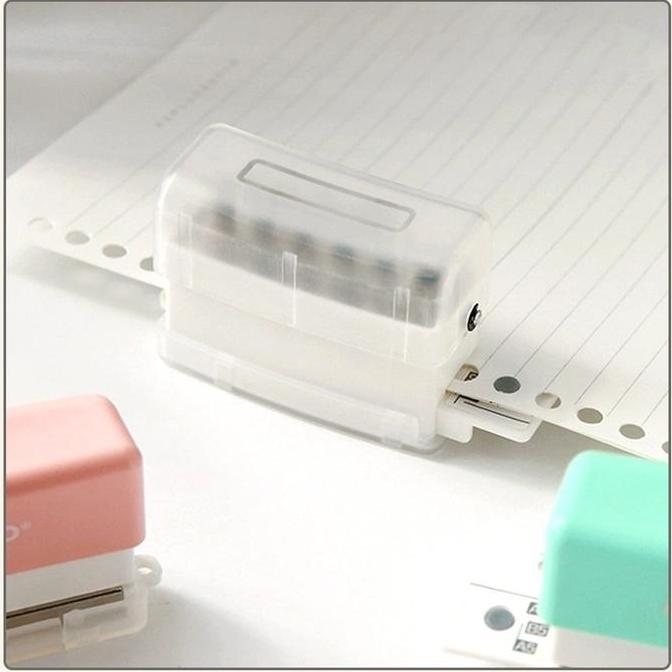 JOANNE- pembolong kertas mini/pembolong kertas /A4 A5 B5 6 lubang Mini Pembolong Kertas / pembolong 