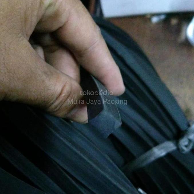 Karet Seal Nbr Kotak 10Mm X 10Mm X 1000Mm Terbaik