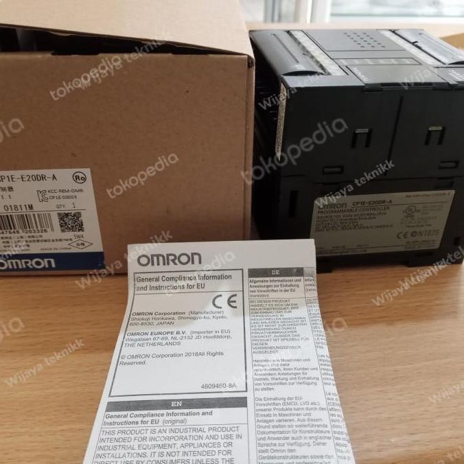 Promo Omron PLC Cp1E-E20DR-A plc omron cp1e-e20dra COD