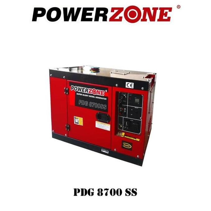 Genset Silent 6500 Watt Powerzone Pdg 8700 Ss