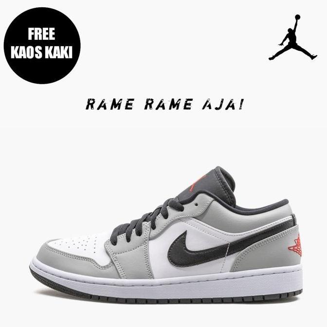 Air Jordan 1 Low Light Smoke Grey ES