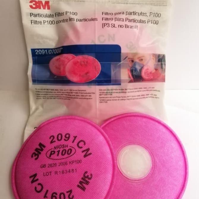 3M Particulate Filter. P100 2091 . 2097
