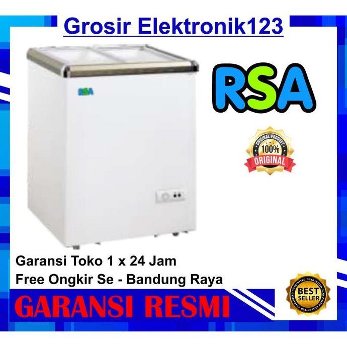 Chest Freezer RSA XS110 / XS 110 / XS-110 Freezer Box Khusus Bandung