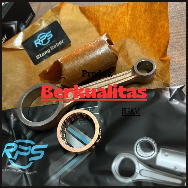 PROMO.. RPS JUPITER MX STANG SEHER ROD KIT CONNECTING PISTON SETANG CONROD ASSY SOKAR BOSH RING MOTO