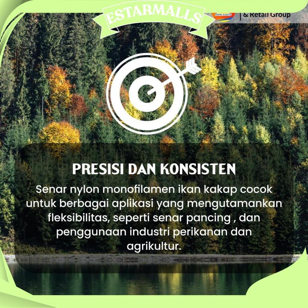 Senar Cap Ikan Kakap  Ukuran 5000 (140)  Per Roll /Tali Senar Pancing / Senar Layangan Sale