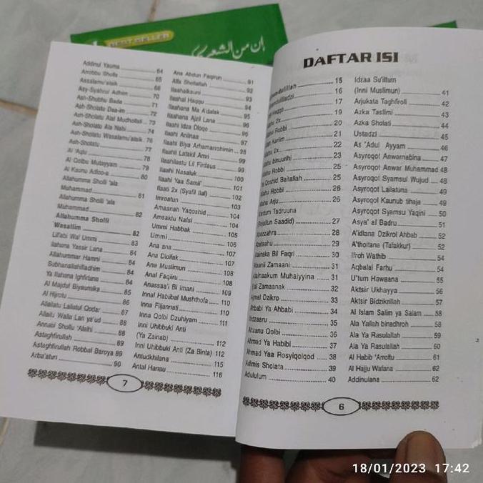 1000 evergreen qosidah sholawat - kumpulan sholawat - buku sholawat