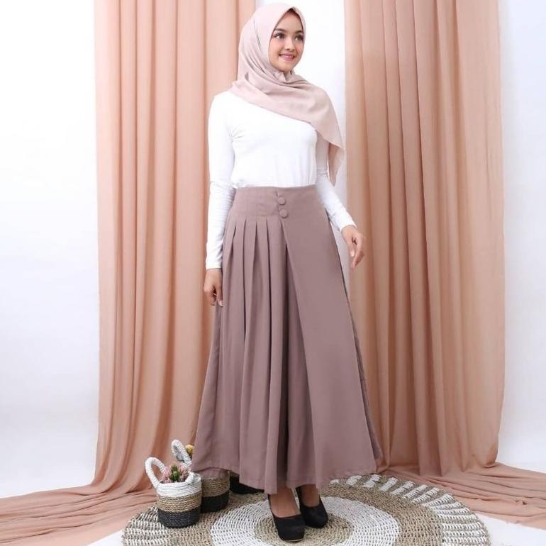 CELANA KULOT HUSNA  KANCING 2