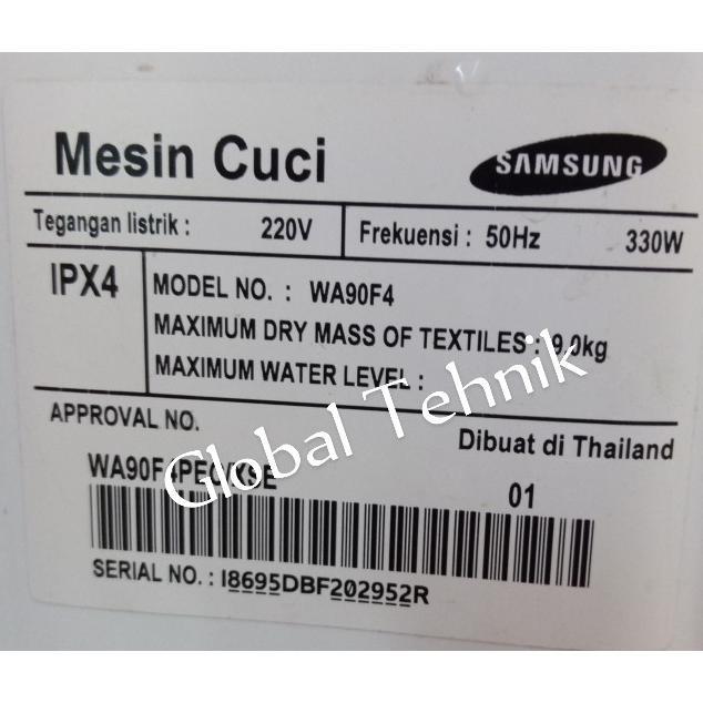 MOTOR DRAIN MESIN CUCI SAMSUNG FULL AUTOMATIC  9.0 KG  WA90F4 Sparepart mesin cuci