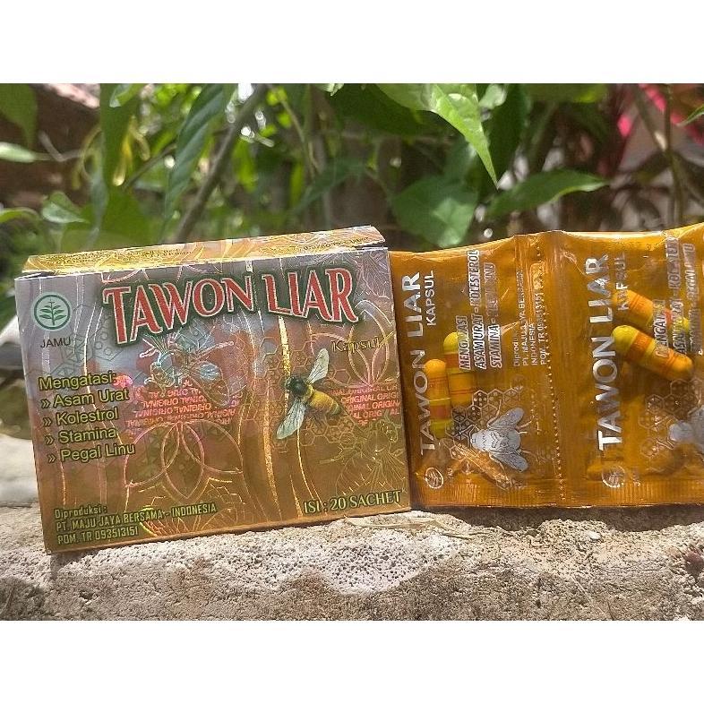 Tawon Kuning Liar Kapsul Original 100%