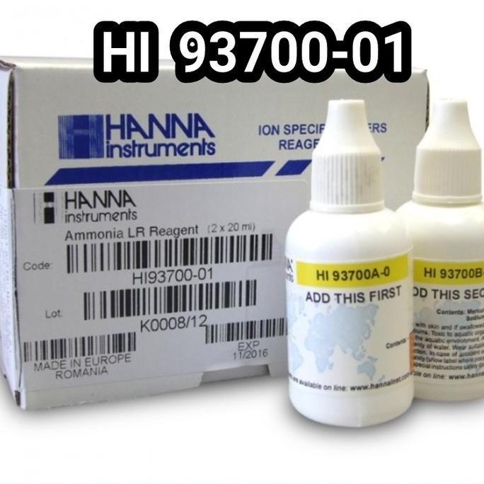 SHANKS- HI-93700-01 Ammonia Low Range Reagents 100 test